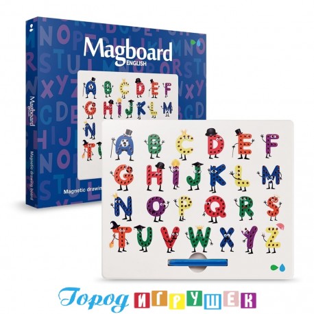 Магнитный планшет для рисования Magboard Алфавит