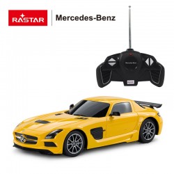 Машина р/у 1:18 Mercedes-Benz SLS AMG Цвет Желтый