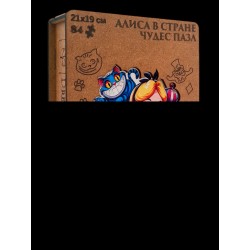 Пазл фигурный "Алиса в Стране Чудес"