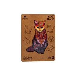 Пазл фигурный "Кот"