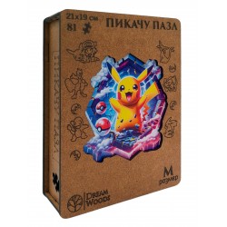 Пазл фигурный "Пикачу"
