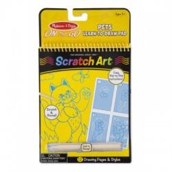 Scratch Art Домашние животные