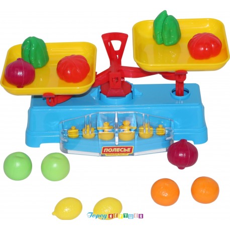 Игровой набор «Весы» и продукты