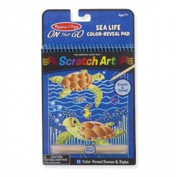 Scratch art Блокнот-Жизнь в океане
