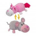 Игрушка Вывернушка 2 в 1 Розовый Кот-Мышь